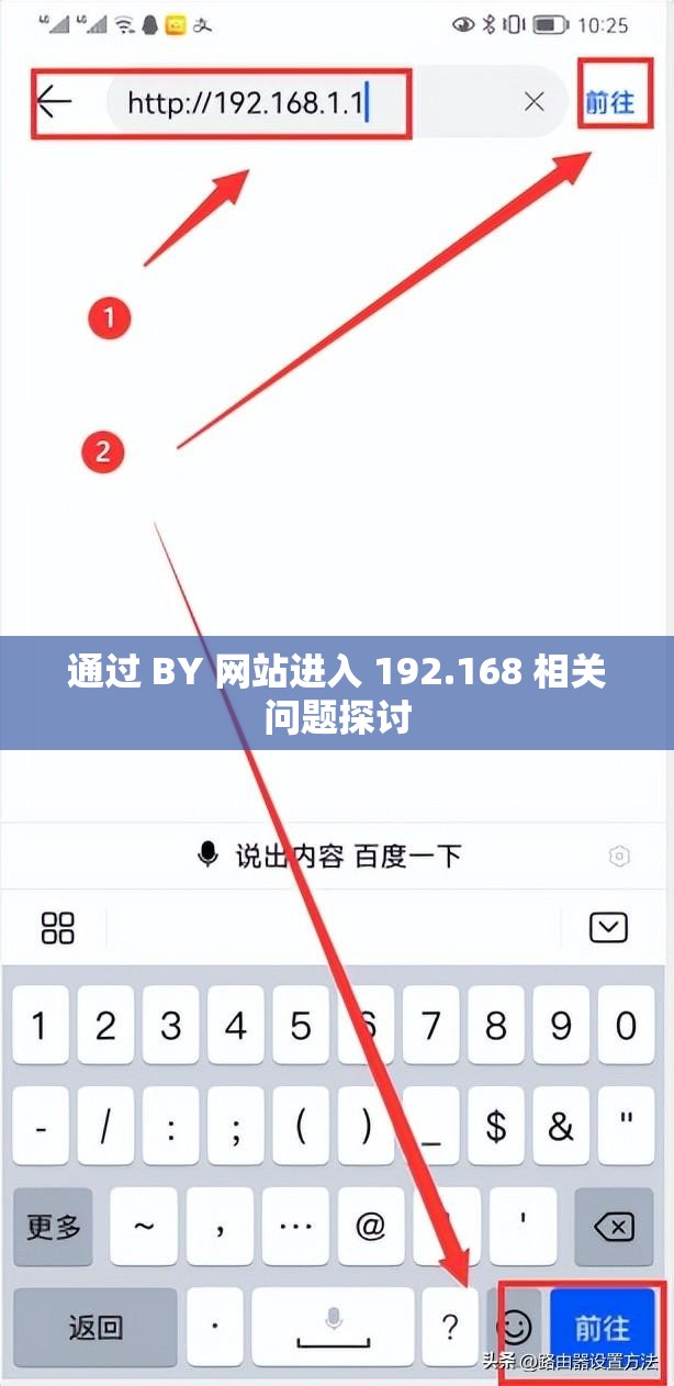 通过 BY 网站进入 192.168 相关问题探讨