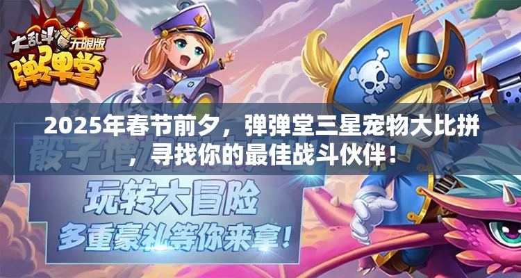 2025年春节前夕，弹弹堂三星宠物大比拼，寻找你的最佳战斗伙伴！