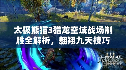 太极熊猫3猎龙空域战场制胜全解析，翱翔九天技巧与决战苍穹策略