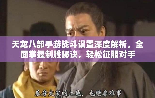 天龙八部手游战斗设置深度解析，全面掌握制胜秘诀，轻松征服对手