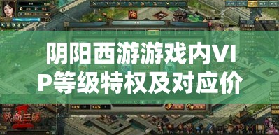 阴阳西游游戏内VIP等级特权及对应价格全面深度揭秘