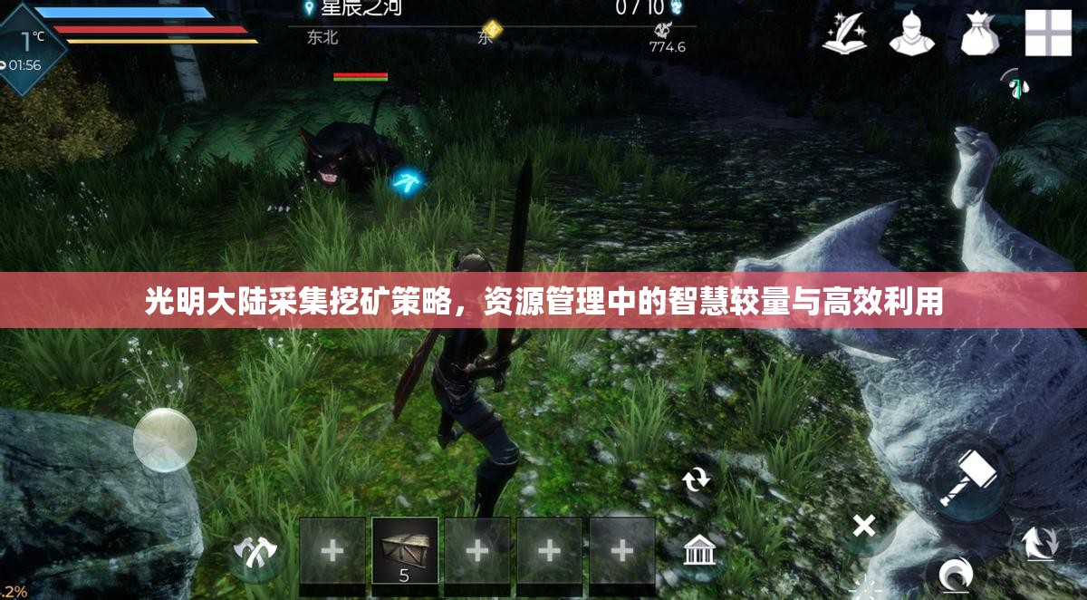 光明大陆采集挖矿策略，资源管理中的智慧较量与高效利用