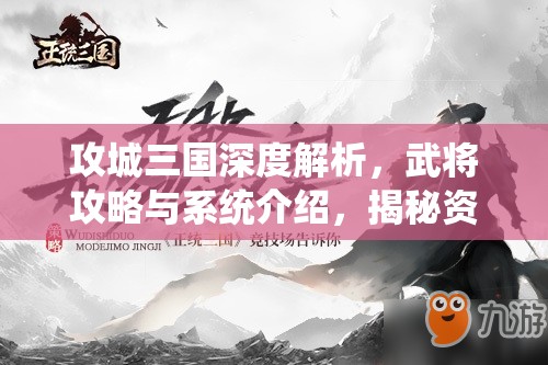 攻城三国深度解析，武将攻略与系统介绍，揭秘资源管理的高效艺术