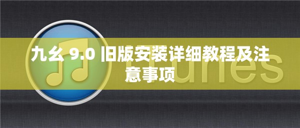 九幺 9.0 旧版安装详细教程及注意事项