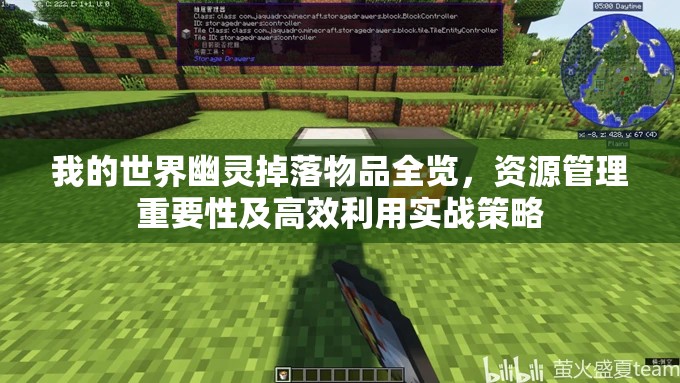 我的世界幽灵掉落物品全览，资源管理重要性及高效利用实战策略