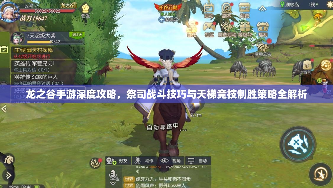 龙之谷手游深度攻略，祭司战斗技巧与天梯竞技制胜策略全解析