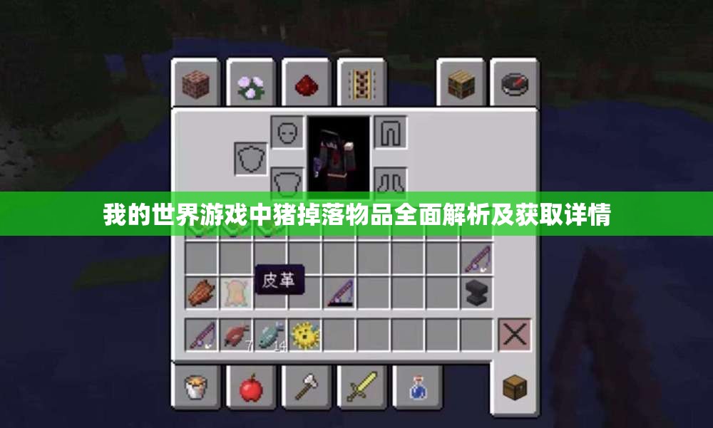 我的世界游戏中猪掉落物品全面解析及获取详情