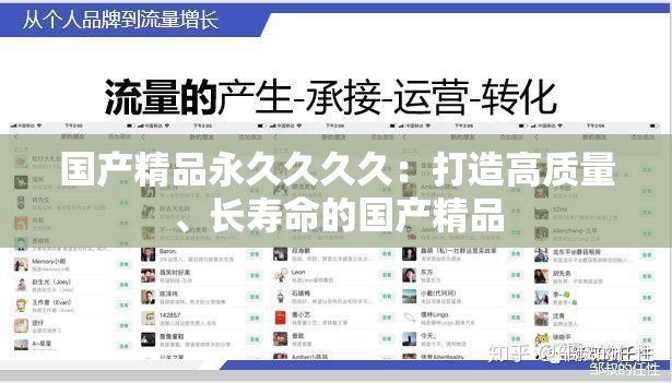 国产精品永久久久久：打造高质量、长寿命的国产精品
