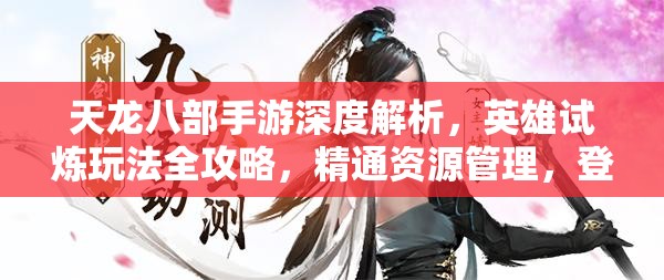 天龙八部手游深度解析，英雄试炼玩法全攻略，精通资源管理，登顶试炼荣耀之巅