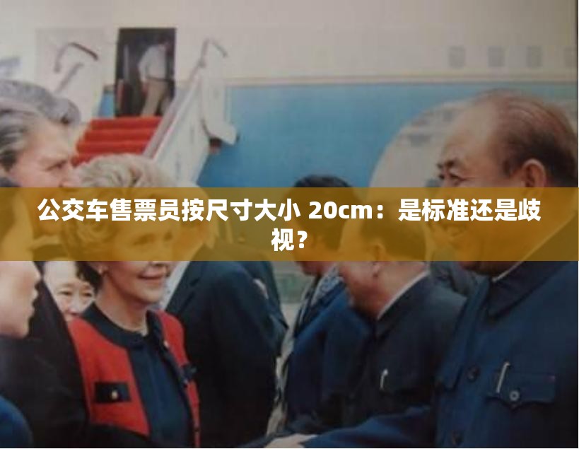 公交车售票员按尺寸大小 20cm：是标准还是歧视？