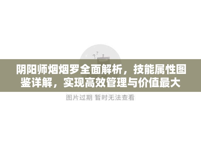 阴阳师烟烟罗全面解析，技能属性图鉴详解，实现高效管理与价值最大化