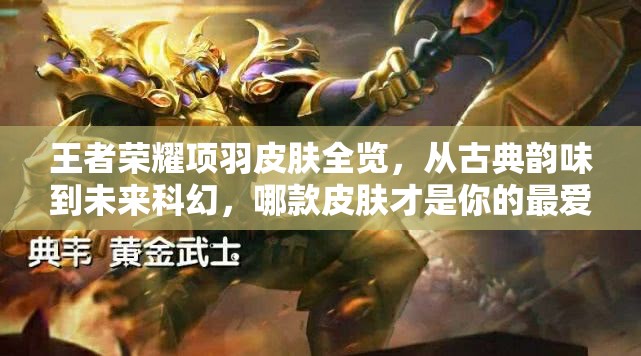 王者荣耀项羽皮肤全览，从古典韵味到未来科幻，哪款皮肤才是你的最爱之选？