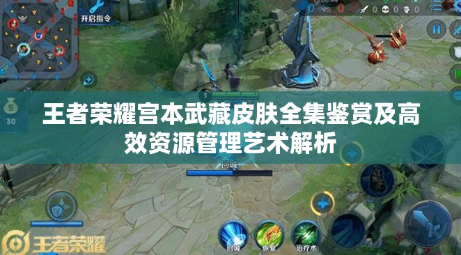 王者荣耀宫本武藏皮肤全集鉴赏及高效资源管理艺术解析