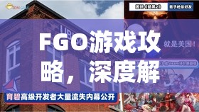 FGO游戏攻略，深度解析黑枪呆突破材料，实现资源高效管理与价值最大化
