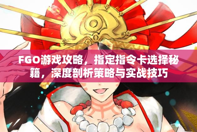 FGO游戏攻略，指定指令卡选择秘籍，深度剖析策略与实战技巧