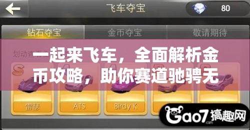 一起来飞车，全面解析金币攻略，助你赛道驰骋无忧畅享飞车之旅