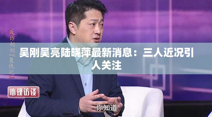 吴刚吴亮陆晓萍最新消息：三人近况引人关注