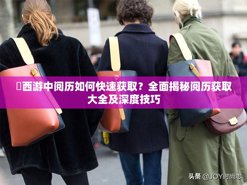 囧西游中阅历如何快速获取？全面揭秘阅历获取大全及深度技巧