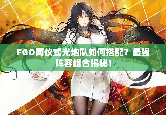 FGO两仪式光炮队如何搭配？最强阵容组合揭秘！