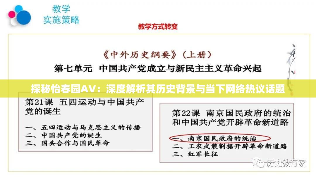 探秘怡春园AV：深度解析其历史背景与当下网络热议话题