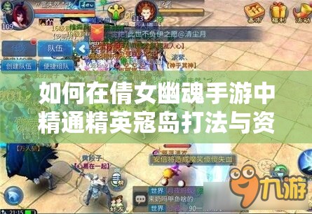 如何在倩女幽魂手游中精通精英寇岛打法与资源管理？
