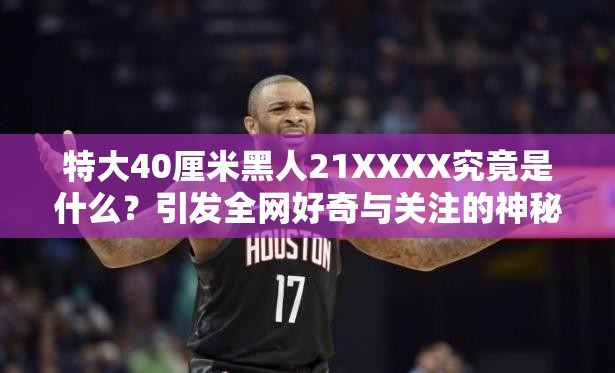 特大40厘米黑人21XXXX究竟是什么？引发全网好奇与关注的神秘存在