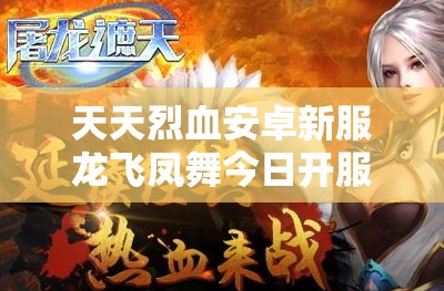 天天烈血安卓新服龙飞凤舞今日开服，演变史专题上线带来哪些惊喜？