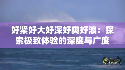 好紧好大好深好爽好浪：探索极致体验的深度与广度，感受前所未有的感官冲击与心灵震撼