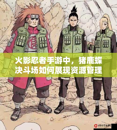火影忍者手游中，猪鹿蝶决斗场如何展现资源管理艺术，实用点评揭秘？
