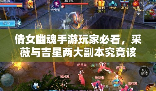 倩女幽魂手游玩家必看，采薇与吉星两大副本究竟该如何通关？