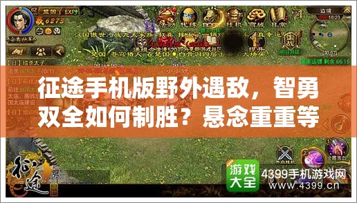 征途手机版野外遇敌，智勇双全如何制胜？悬念重重等你来解！