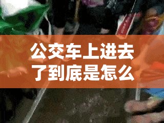 公交车上进去了到底是怎么回事？为何会引发众人关注与热议？