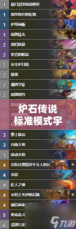 炉石传说标准模式宇宙流，如何巧妙构筑卡组赢在策略？