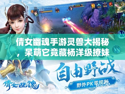 倩女幽魂手游灵兽大揭秘，呆萌它竟藏杨洋级撩妹神技？