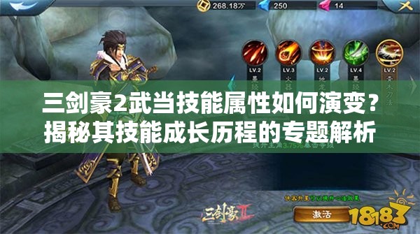 三剑豪2武当技能属性如何演变？揭秘其技能成长历程的专题解析