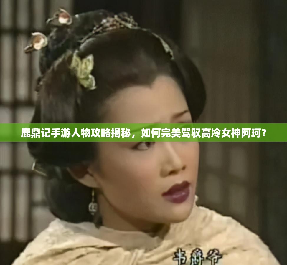 鹿鼎记手游人物攻略揭秘，如何完美驾驭高冷女神阿珂？
