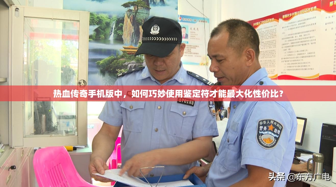 热血传奇手机版中，如何巧妙使用鉴定符才能最大化性价比？