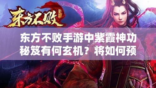 东方不败手游中紫霞神功秘笈有何玄机？将如何预见玩法革命的未来？