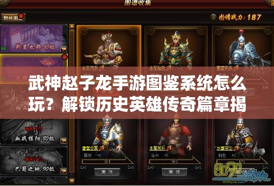 武神赵子龙手游图鉴系统怎么玩？解锁历史英雄传奇篇章揭秘！