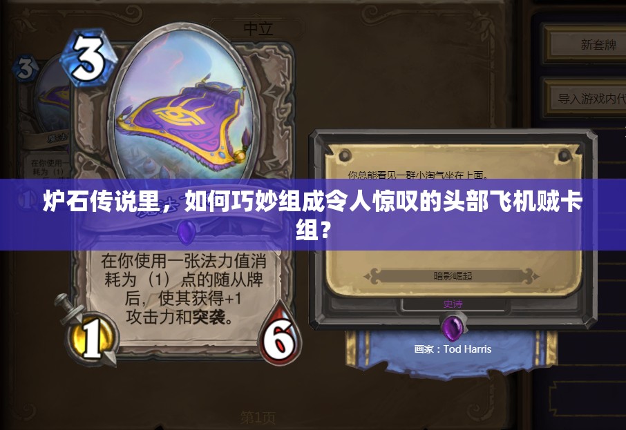 炉石传说里，如何巧妙组成令人惊叹的头部飞机贼卡组？